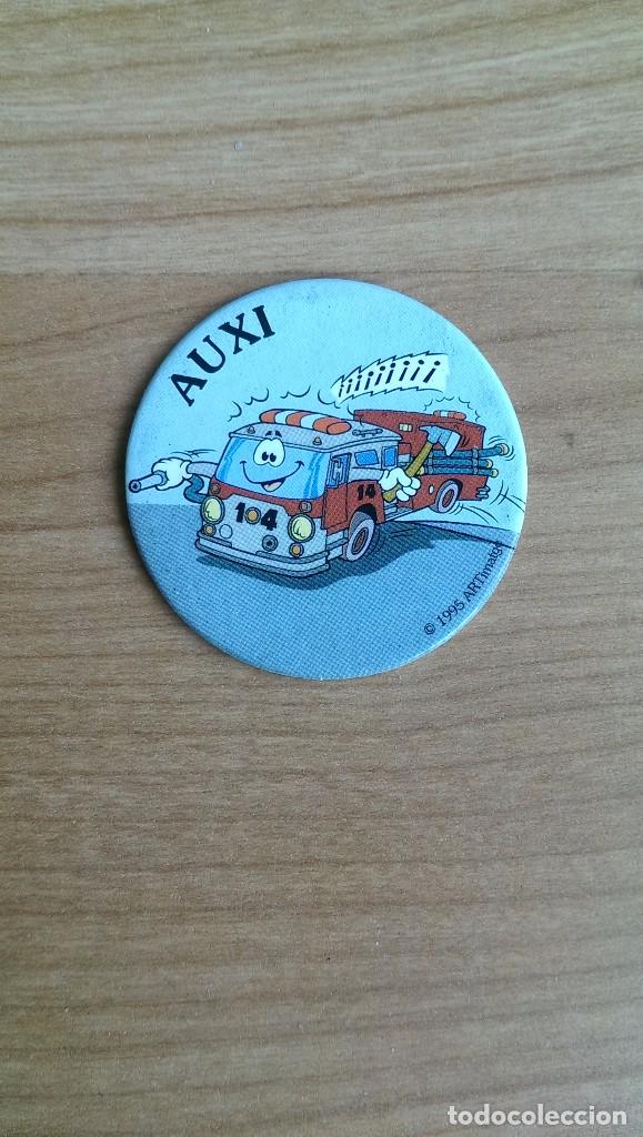Collectionnisme Papier divers: TAZO SUPER CAPS &laquo;AUXI&raquo;