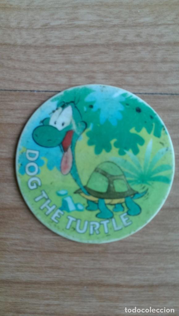 Collectionnisme Papier divers: TAZO SUPERTAZO &laquo;DOG THE TURTLE&raquo;