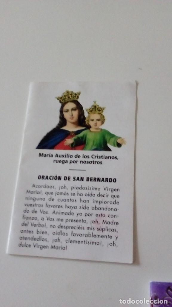 Sammelleidenschaft Andere Papierartikel: CAJ-ABCD ESTAMPA RELIGIOSA ORACION DE SAN BERNARDO