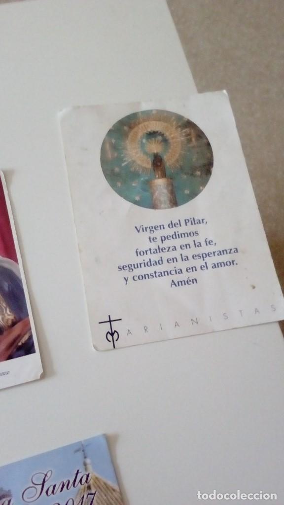 Otros Art&iacute;culos de Coleccionismo en Papel: CAJ-ABCD ESTAMPA RELIGIOSA VIRGEN DEL PILAR