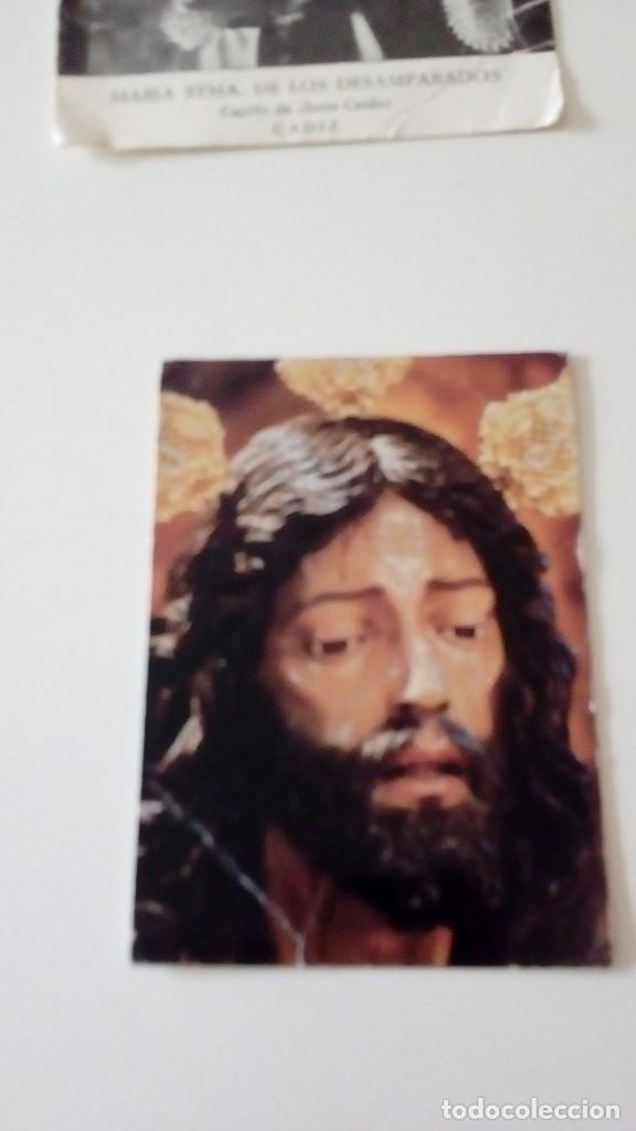 Sammelleidenschaft Andere Papierartikel: CAJ-ABCD ESTAMPA RELIGIOSA JESUS DE LAS PENAS CADIZ