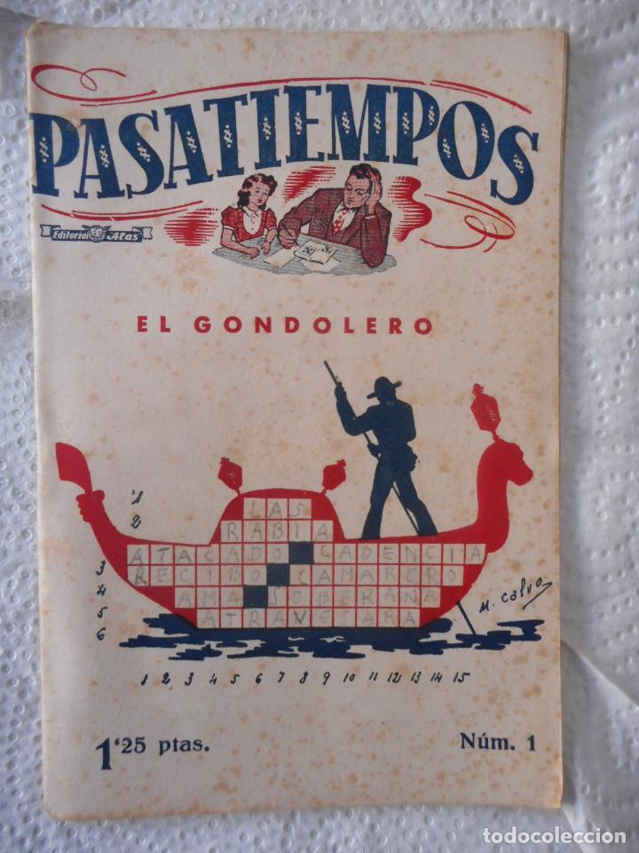Otros Art&iacute;culos de Coleccionismo en Papel: Pasatiempos. Editorial Alas n&ordm; 1. Tiene 32 p&aacute;ginas, muchas sin hacer. A&ntilde;o 1946