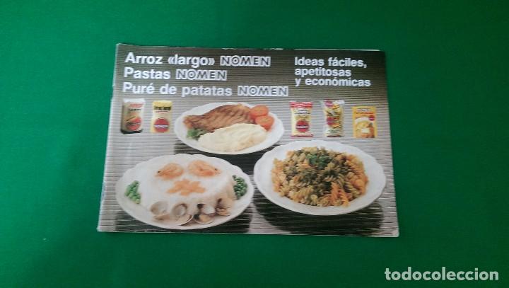 Collectionnisme Papier divers: ANTIGUO RECETARIO &laquo;NOMEN&raquo;