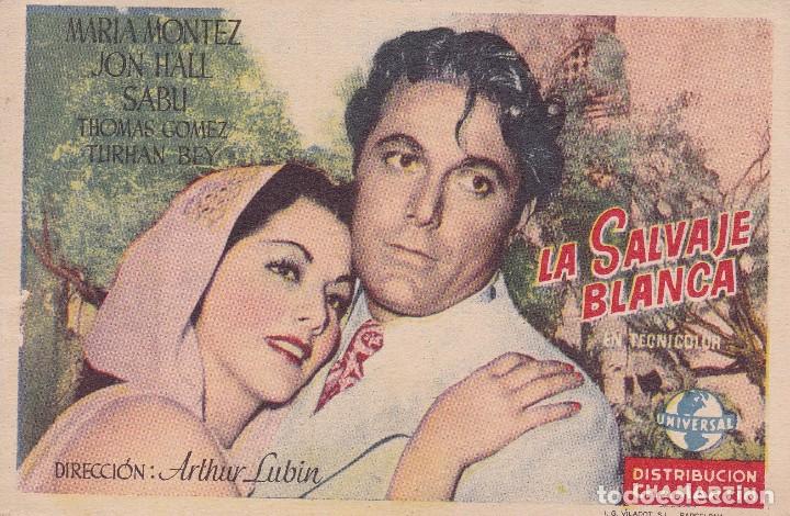 Otros Art&iacute;culos de Coleccionismo en Papel: La Salvaje blanca con sello Jos&eacute; Guillen Zaragoza