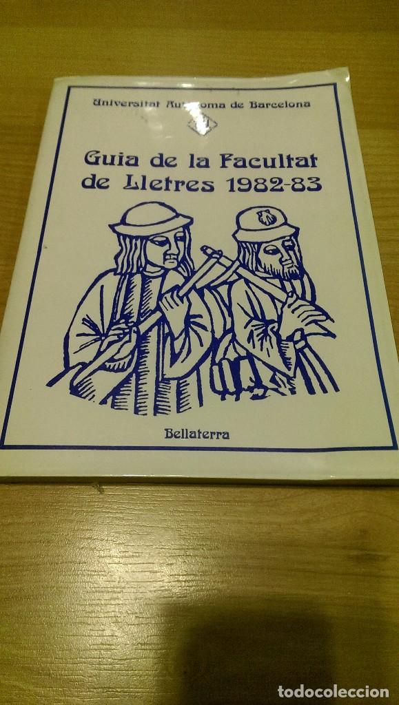 Paper Collecting Others: GU&Iacute;A UNIVERSITARIA FACULTAT LLETRES 82-83