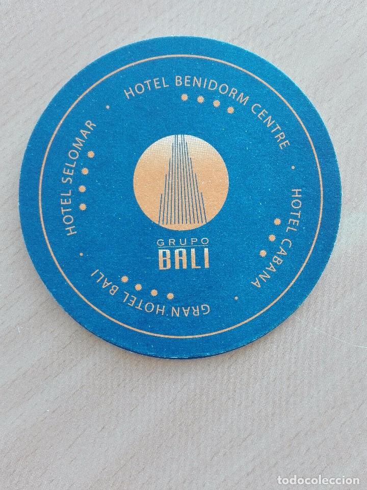 Paper Collecting Others: POSAVASOS - GRUPO BALI HOTEL - BENIDORM ALICANTE