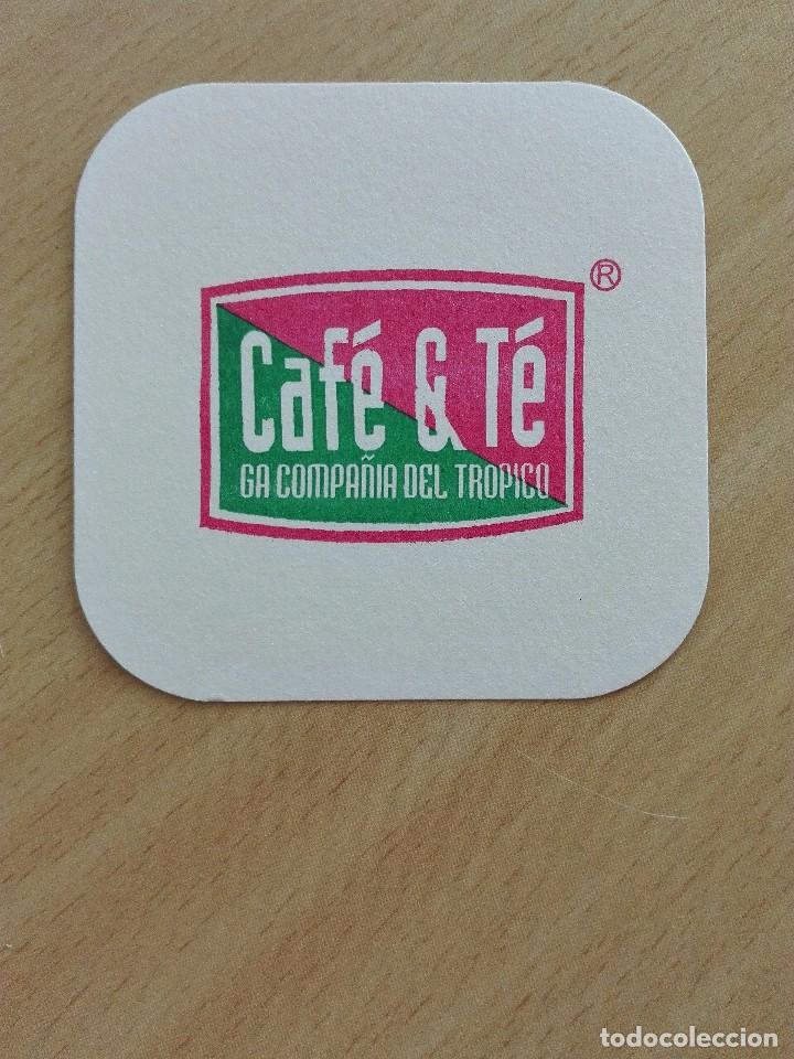 Otros Art&iacute;culos de Coleccionismo en Papel: POSAVASOS - CAF&Eacute; & TE / GA COMPA&Ntilde;&Iacute;A DEL TROPICO