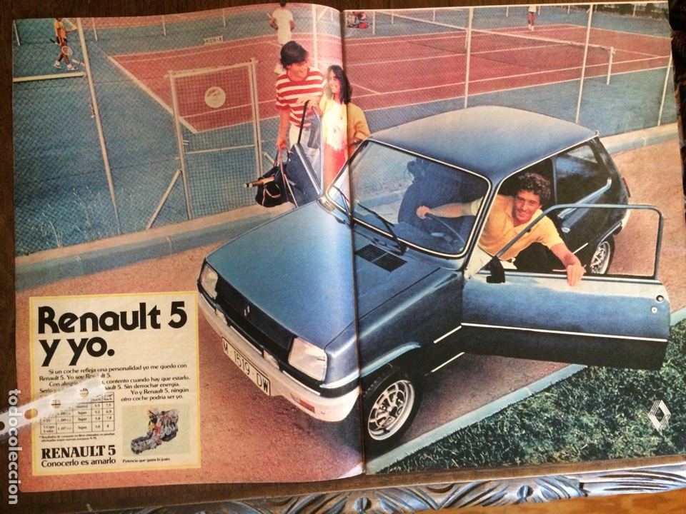 Collectionnisme Papier divers: Publicidad autom&oacute;vil Renault 5 de 1980