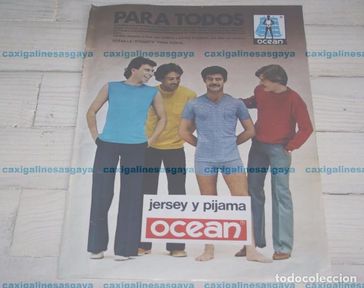 Altri oggetti di carta: Publicidad - Anuncio - Ocean Jersey y Pijama - a&ntilde;o 1979