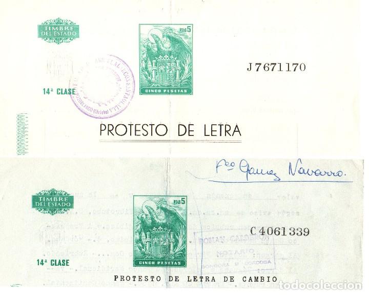 Otros art&iacute;culos de coleccionismo en papel: DOS CABECERAS TIMBRE DEL ESTADO - Foto 1