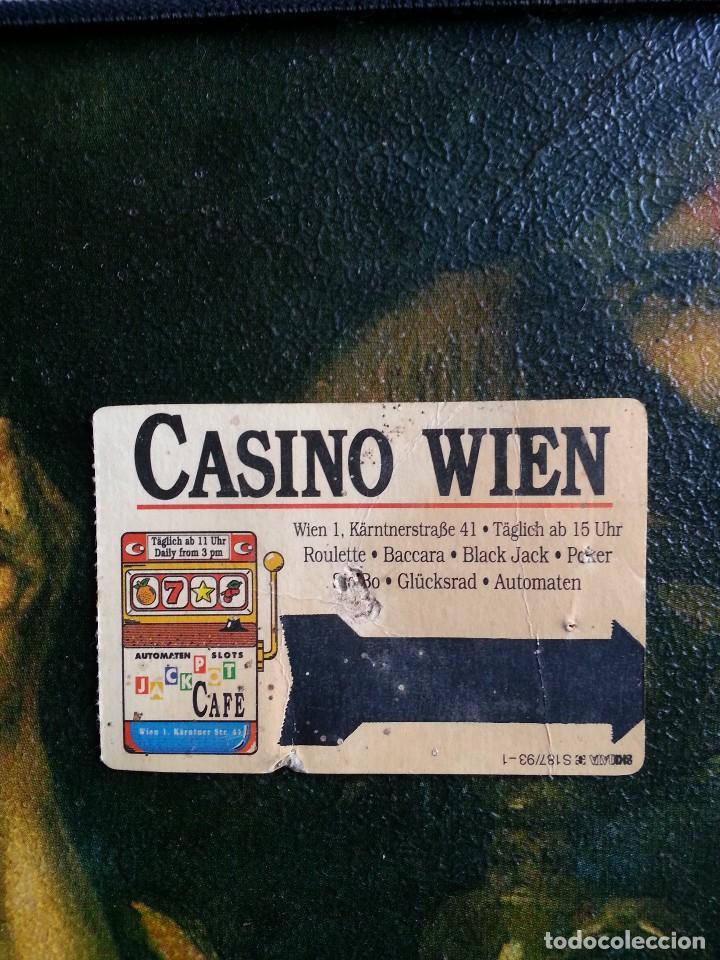 Otros Art&iacute;culos de Coleccionismo en Papel: ENTRADA CASINO WIEN - VIENA .