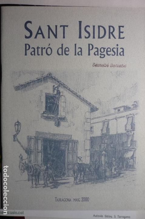 Otros art&iacute;culos de coleccionismo en papel: libreto programa dedicado a s.isidro .-patron -catalan a&ntilde;o 2000 30 pag. articulos,fotos etc.bb