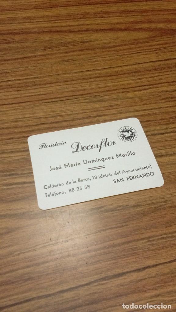Outros artigos de papel: CAJ-8U9 TARJETA FLORISTERIA DECORFLOR
