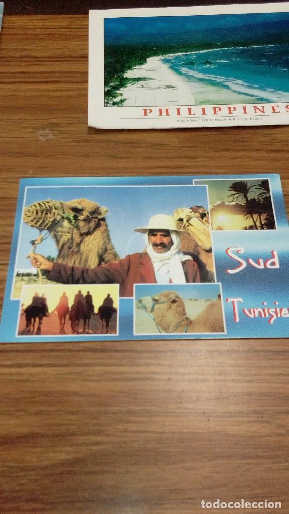 Paper Collecting Others: CAJ-8U9 POSTAL SUD TUNISIEN ESCRITA Y CON SELLO
