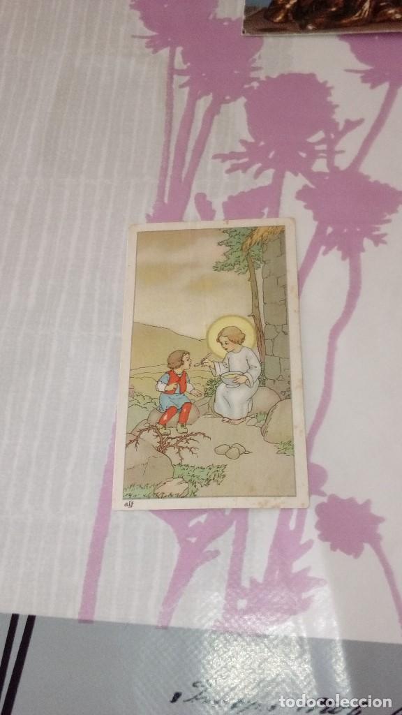 Collectionnisme Papier divers: CAJ-8U9 ESTAMPA RELIGIOSA  ESCRITA POR DETRAS