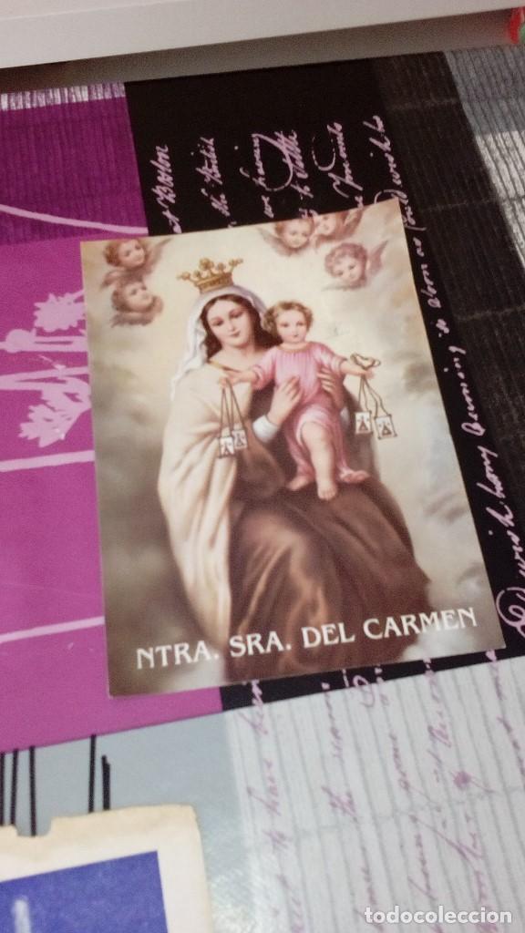 Outros artigos de papel: CAJ-8U9 ESTAMPA RELIGIOSA NTRA SRA DEL CARMEN B B