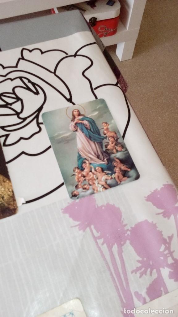 Outros artigos de papel: CAJ-8U9 ESTAMPA RELIGIOSA CALENDARIO 1995