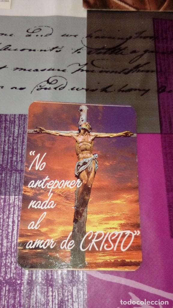 Outros artigos de papel: CAJ-8U9 ESTAMPA RELIGIOSA CALENDARIO 1987  NO ANTEPONER NADA AL AMOR DE CRISTO