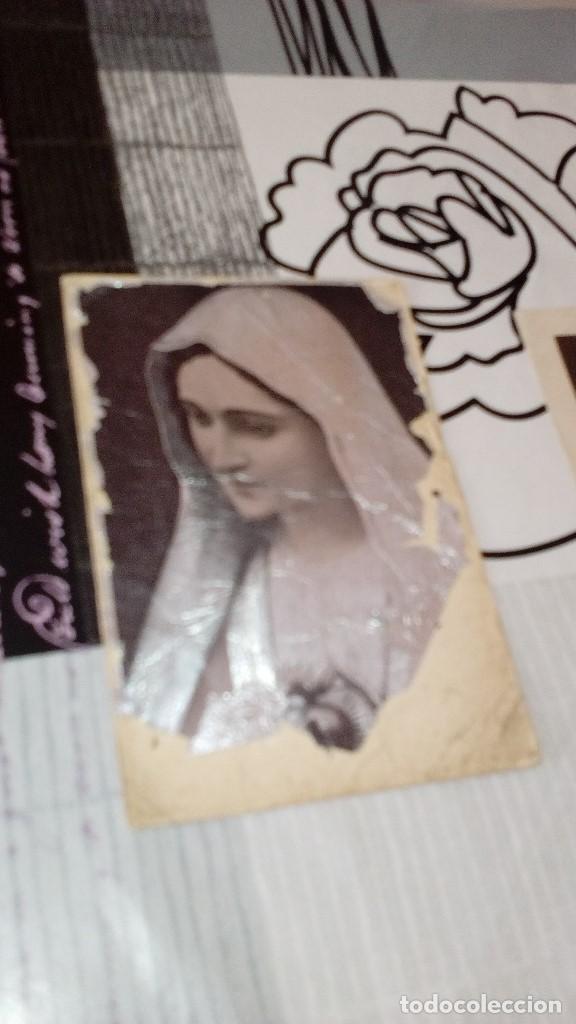 Paper Collecting Others: CAJ-8U9 ESTAMPA RELIGIOSA POSTAL FATIMA MAL ESTADO
