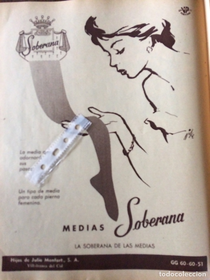 Collectionnisme Papier divers: Publicidad medias para mujer soberana de 1957