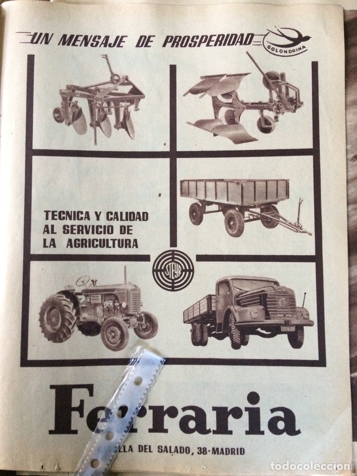 Collectionnisme Papier divers: Publicidad cami&oacute;n tractores steyr de 1957