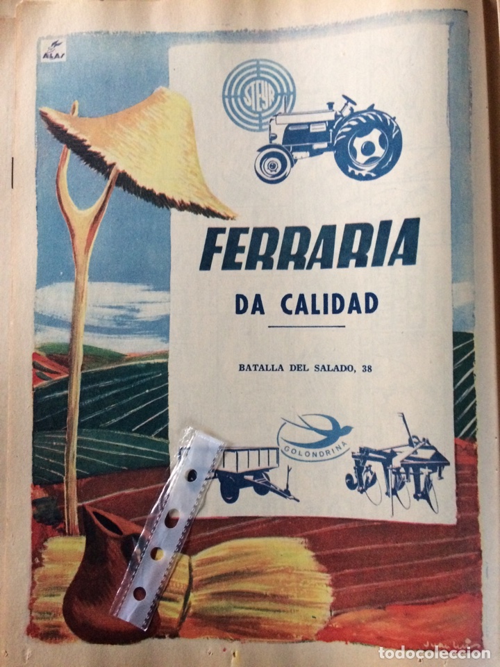 Collectionnisme Papier divers: Publicidad tractores steyr de 1956