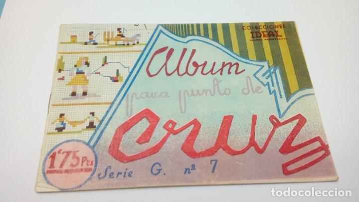 Otros art&iacute;culos de coleccionismo en papel: ALBUM PARA PUNTO DE CRUZ SERIE G N&ordm; 7 COLECCIONES IDEAL