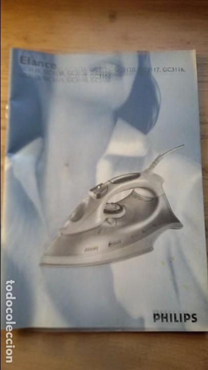 Paper Collecting Others: Instrucciones de plancha Philips Elance