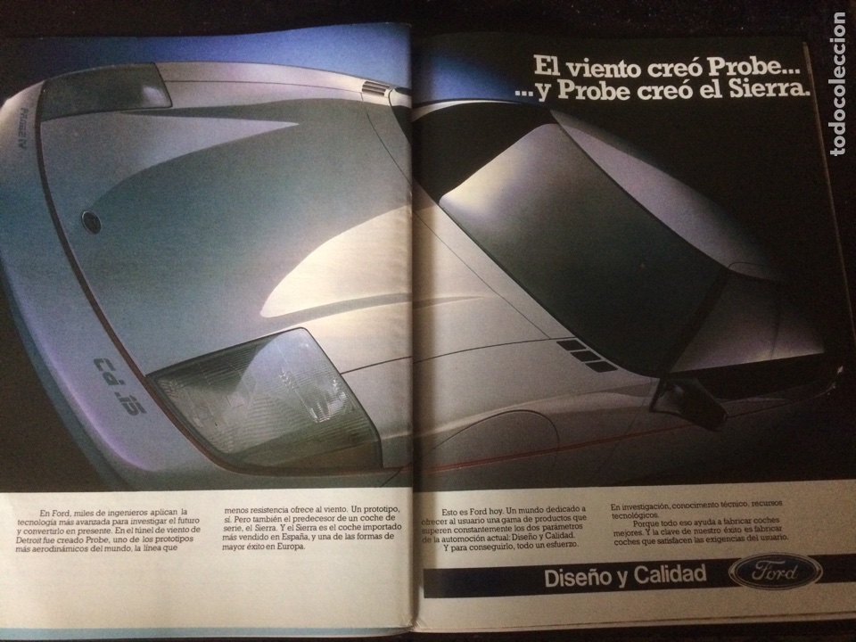 Collectionnisme Papier divers: Publicidad autom&oacute;vil Ford probe de 1985