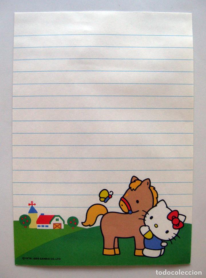 Otros Art&iacute;culos de Coleccionismo en Papel: HOJA DE NOTAS DE HELLO KITTY, A&Ntilde;OS 80, SANRIO