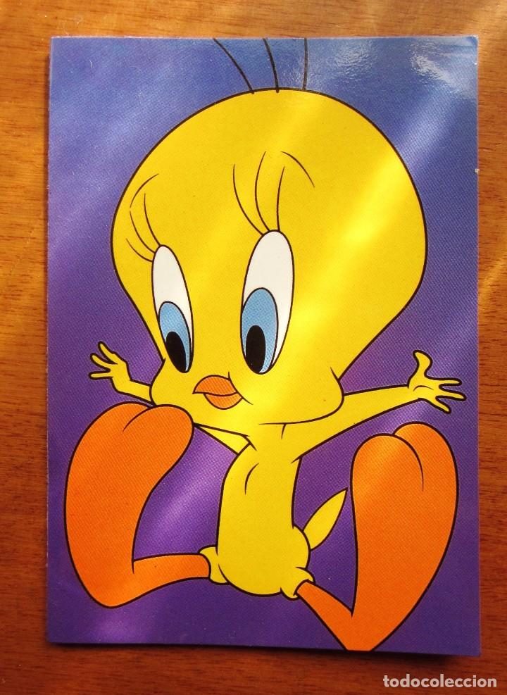 Otros Art&iacute;culos de Coleccionismo en Papel: Peque&ntilde;a Postal de Piolin Hallmark. Looney Tunes 2001
