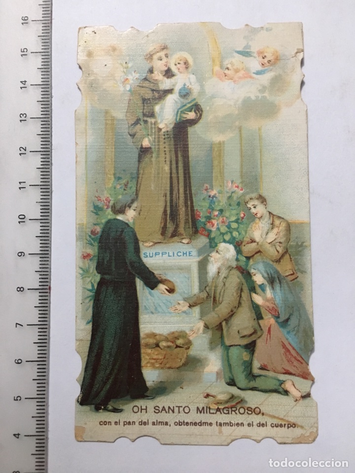 Otros Art&iacute;culos de Coleccionismo en Papel: ESTAMPA RELIGIOSA. SAN ANTONIO DE PADUA. COMIENZOS S. XX