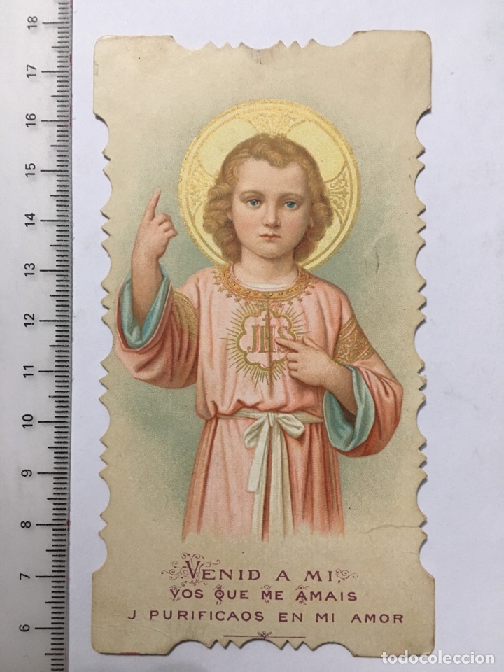 Otros art&iacute;culos de coleccionismo en papel: ESTAMPA RELIGIOSA. NI&Ntilde;O JES&Uacute;S. COMIENZOS S. XX