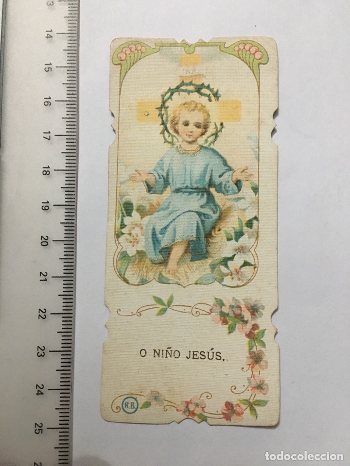 Otros art&iacute;culos de coleccionismo en papel: ESTAMPA RELIGIOSA. NI&Ntilde;O JES&Uacute;S. H. 1920