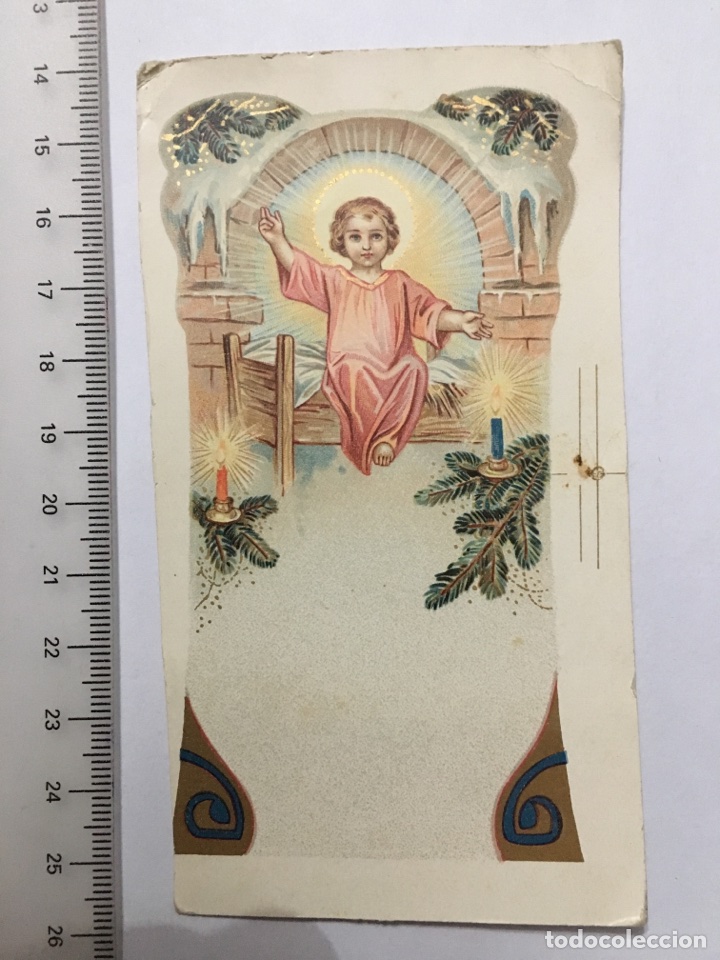 Otros art&iacute;culos de coleccionismo en papel: ESTAMPA RELIGIOSA. NI&Ntilde;O JES&Uacute;S. H. 1920