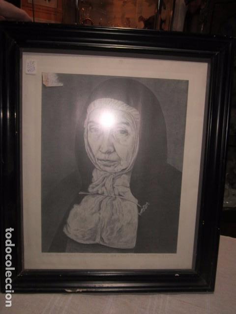 Otros art&iacute;culos de coleccionismo en papel: Copia de cuadro de Vel&aacute;zquez, enmarcada. 38 x 48 cms. el marco.