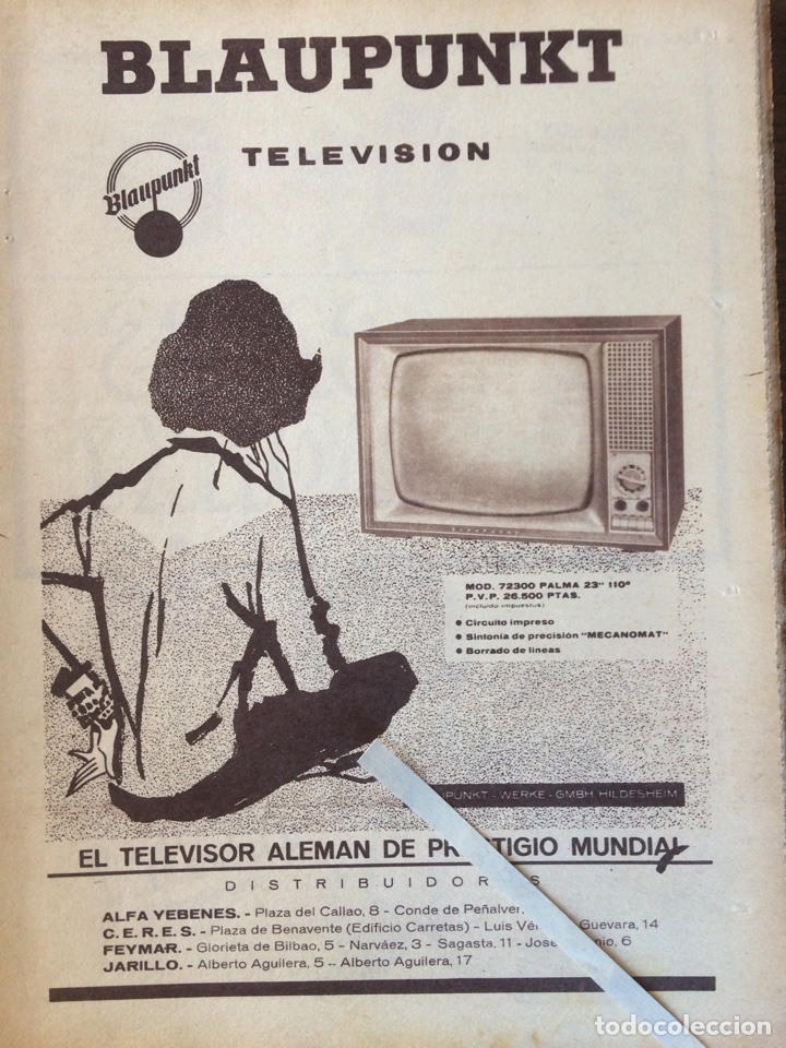 Paper Collecting Others: Publicidad televisi&oacute;n blaupunkt de 1963