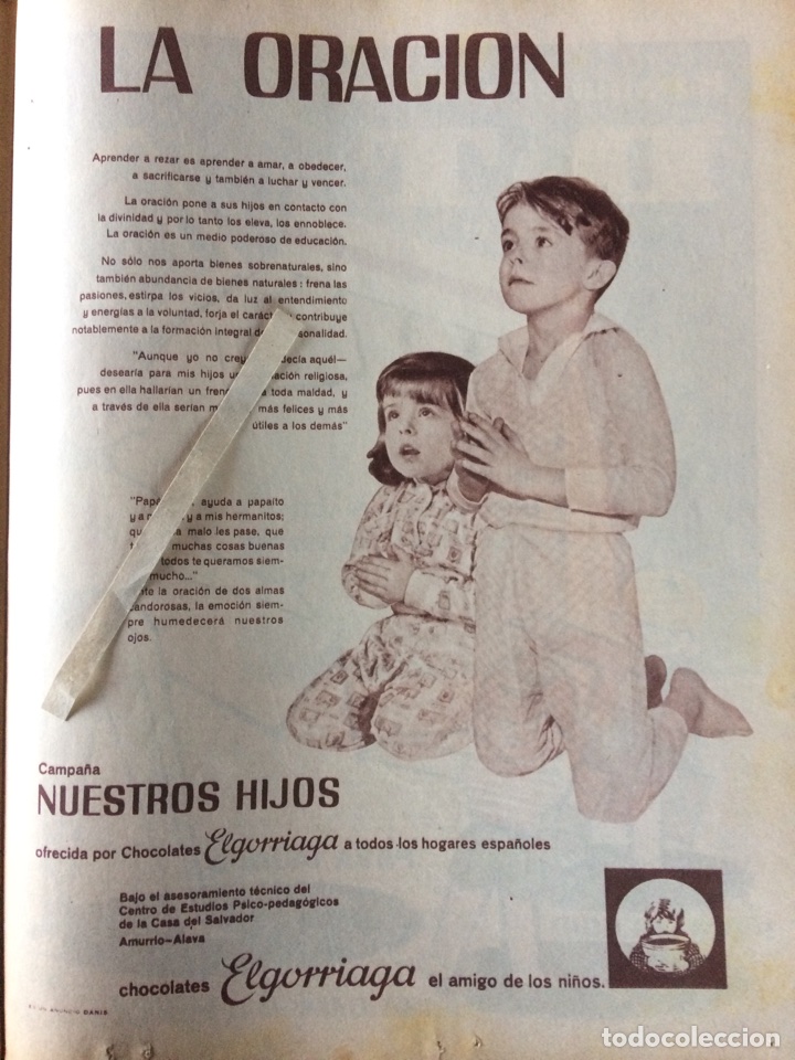 Paper Collecting Others: Publicidad chocolate elgorriaga de 1962