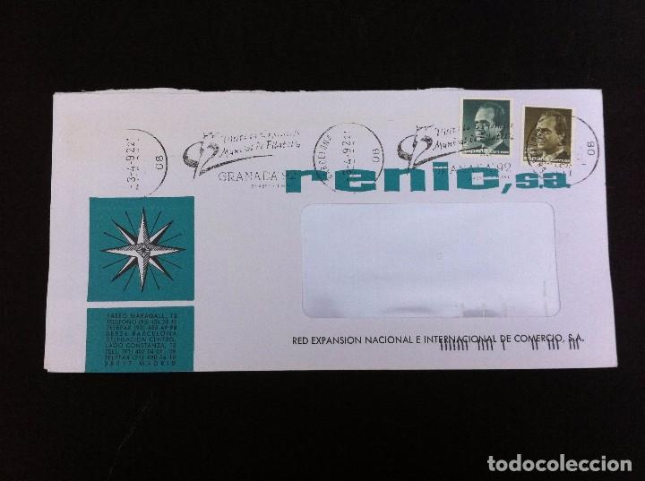 Outros artigos de papel: SOBRE COMERCIAL (RENIC, S.A., BARCELONA) 1992