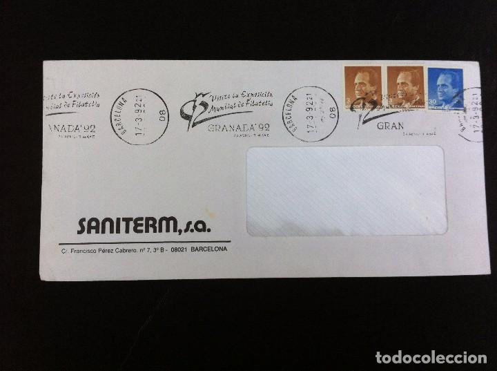 Outros artigos de papel: SOBRE COMERCIAL (SANITERM, S.A., BARCELONA) 1992