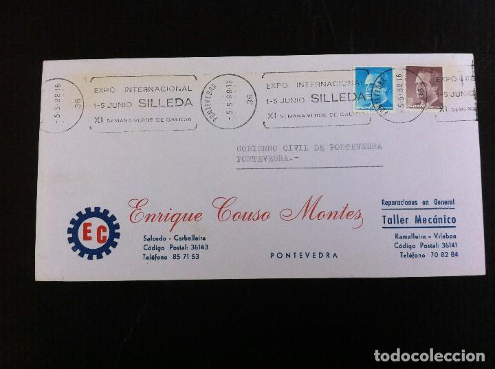 Collectionnisme Papier divers: SOBRE COMERCIAL (ENRIQUE COUSO MONTES.  TALLER MEC&Aacute;NICO) SALCEDO-CARBALLEIRA. PONTEVEDRA. 1988