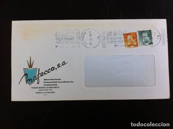 Collectionnisme Papier divers: SOBRE COMERCIAL (MAFECCO. MANUFACTURAS FEMENINAS CORU&Ntilde;ESAS CONFECCI&Oacute;N) ARTEIJO, CORU&Ntilde;A. 1987
