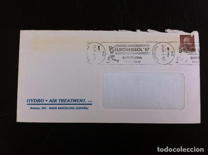 Outros artigos de papel: SOBRE COMERCIAL (HYDRO AIR TREATMENT, BARCELONA) 1987
