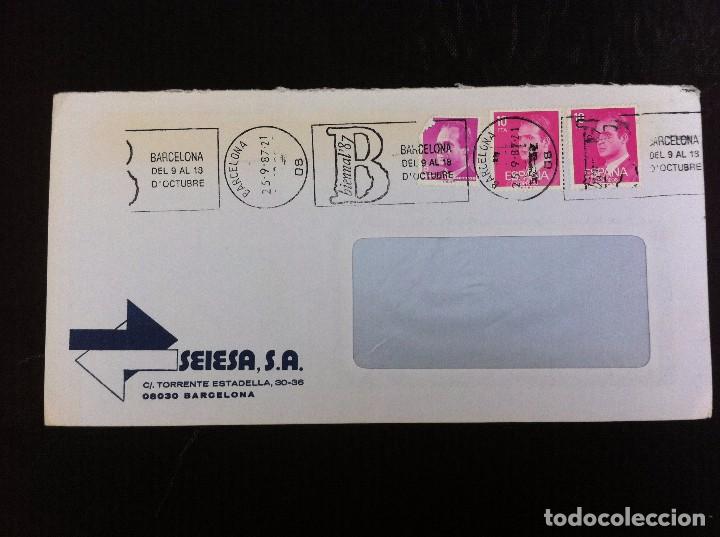 Sammelleidenschaft Andere Papierartikel: SOBRE COMERCIAL (SEIESA, BARCELONA) 1987