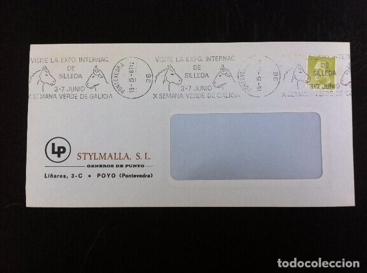 Collectionnisme Papier divers: SOBRE COMERCIAL (STYLMALLA. G&Eacute;NEROS DE PUNTO) POYO - PONTEVEDRA.  1987