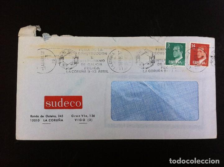 Paper Collecting Others: SOBRE COMERCIAL (SUDECO. CORU&Ntilde;A - VIGO) 1986