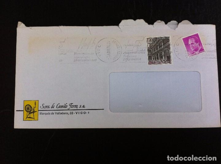 Collectionnisme Papier divers: SOBRE COMERCIAL (SCRES. DE CAMILO FERRO) VIGO 1986