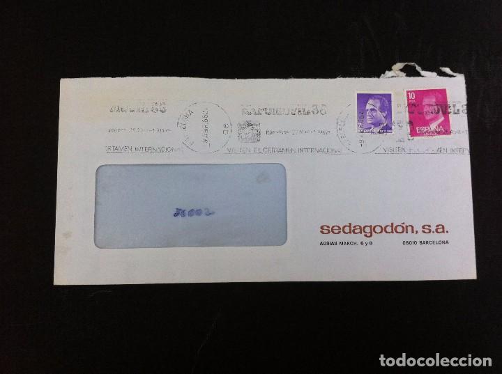 Paper Collecting Others: SOBRE COMERCIAL (SEDAGOD&Oacute;N). BARCELONA 1986