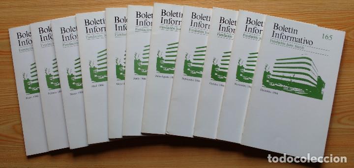 Otros Art&iacute;culos de Coleccionismo en Papel: BOLETIN INFORMATIVO FUNDACION JUAN MARCH - 1986 (COMPLETO) - FOLLETO INFORMATIVO QUE ES LA FUNDACION