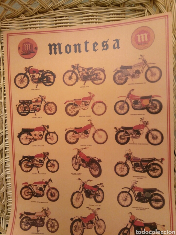 Otros Art&iacute;culos de Coleccionismo en Papel: P&oacute;ster de Montesa